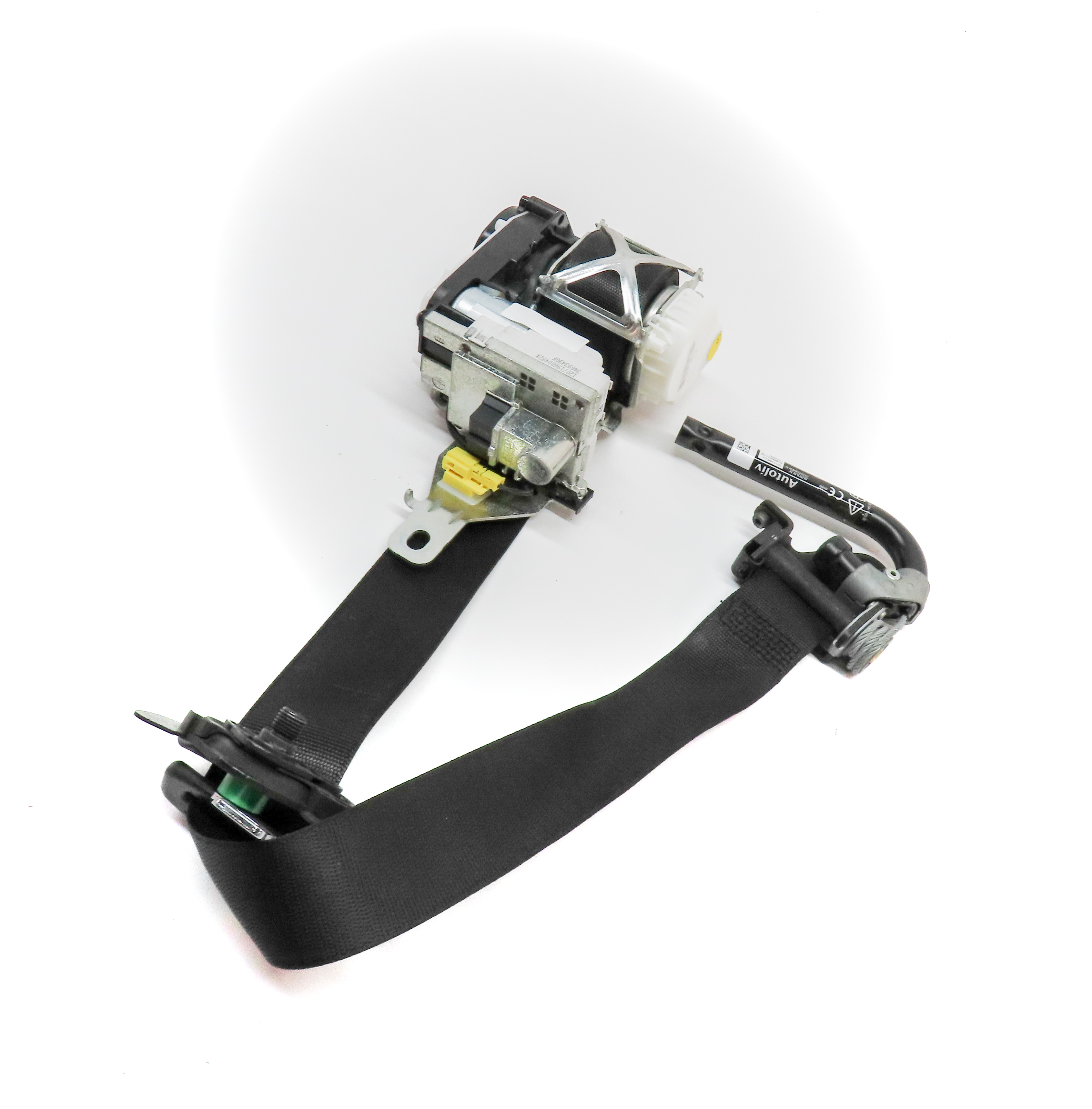 12-16 MERCEDES GL350 GL450 GL550 (X166) FRONT RIGHT SEATBELT RETRACTOR (Black) — exact item pictured